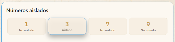 Números aislados y flechas del Módulo 4 de EN10.